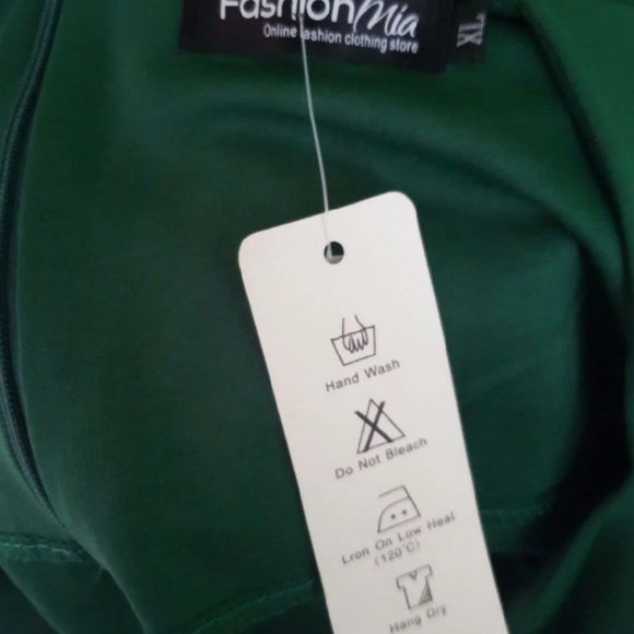 Deep green mermaid midi - Picture 3 of 3